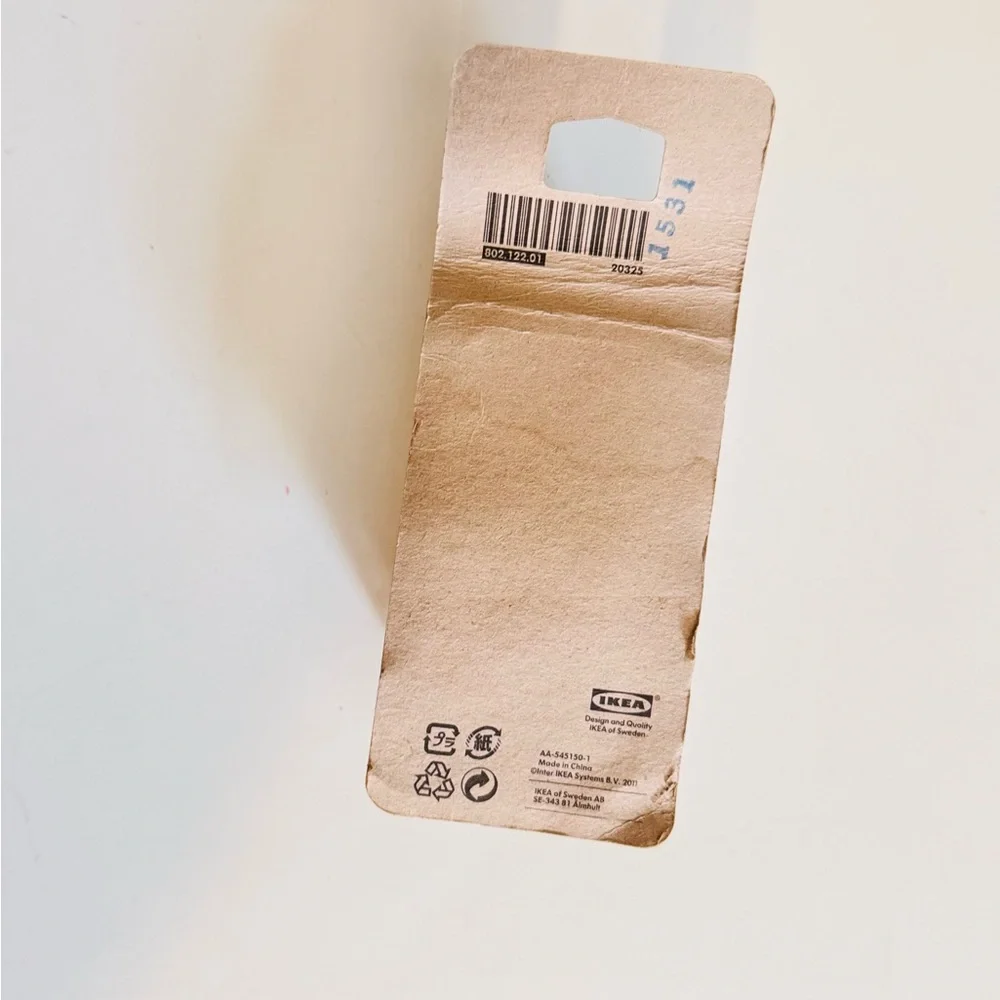 IKEA Riktig set of 24 stainless steel hooks w clips for Photos or curtains NWT